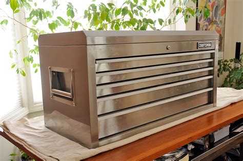 craftsman 42 stainless steel tool box|craftsman tool box end cabinet.